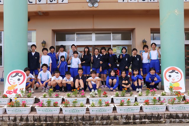 石崎小学校の6年生