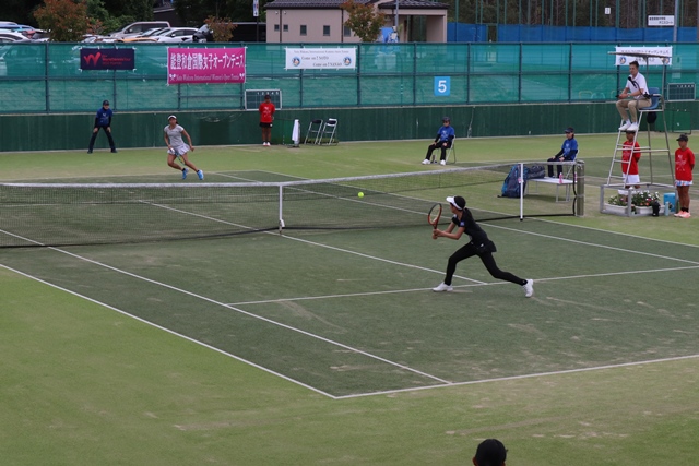 白熱した決勝戦の様子