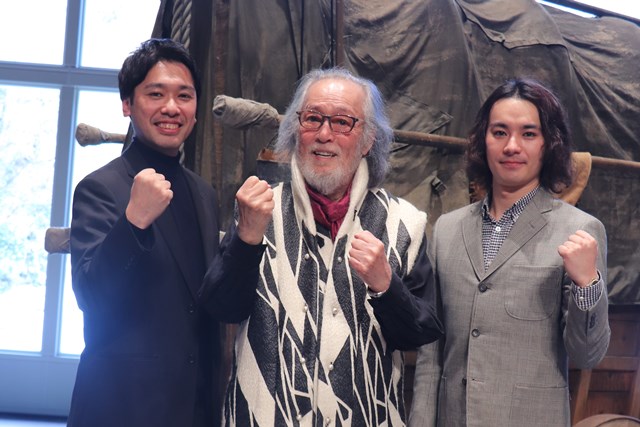 公演に向け意気込む出演者たち