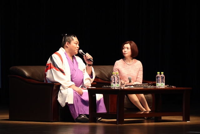 相撲人生を語る北陣親方