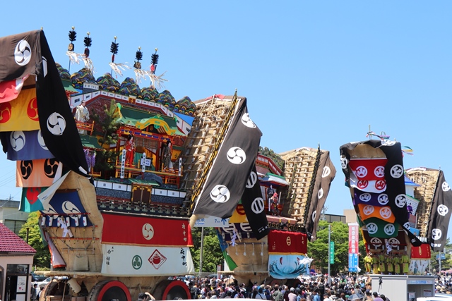 3台勢ぞろいしたでか山