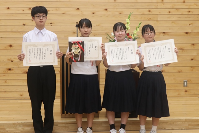 受章した皆さん