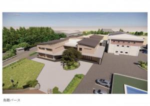 田鶴浜小学校新校舎外観イメージ図